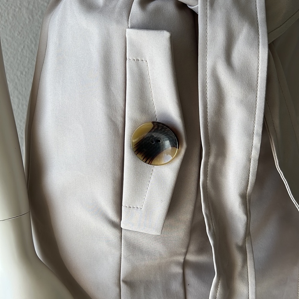 CALVIN KLEIN trench coat dress - Picture 4 of 8